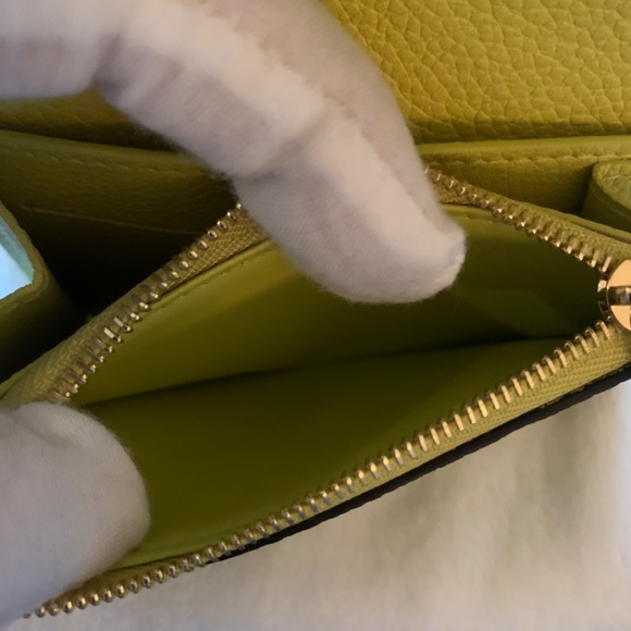 YELLOW ROSALIE EMPREINTE COIN PURSE / WALLET - M81974 - Picture 15 of 16